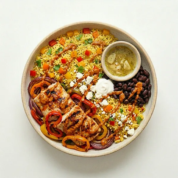 Cuban Creole Fish With Sweet-Pepper Rice